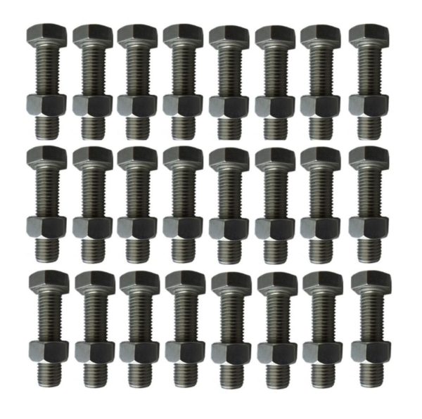 Çapa Makinaları Bıçak Civata Takımı 10 mm 3 cm (24 Adet)