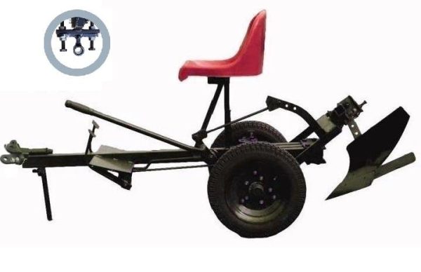 Pars PTS-400 Pulluklu Çapa Makinesi Taşıma Aracı - Düz Bağlantılı