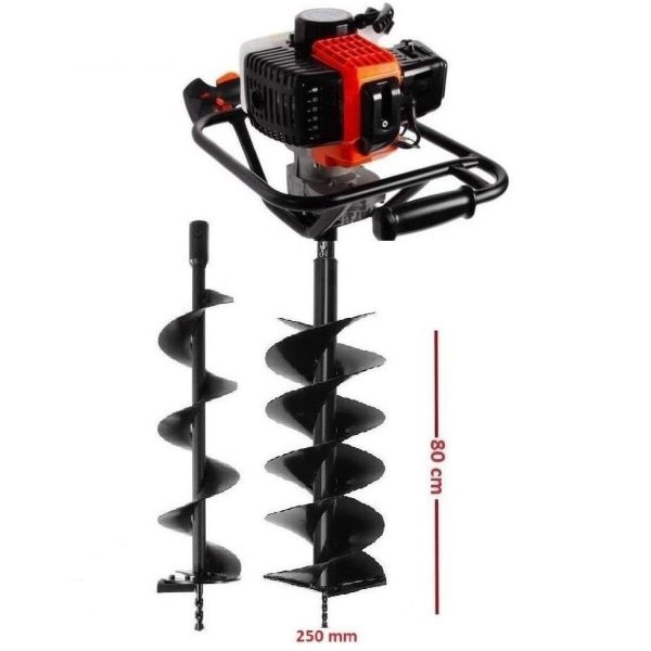 Tomking EA52C Benzinli Toprak Burgu Makinası 200-250 mm - Hediyeli