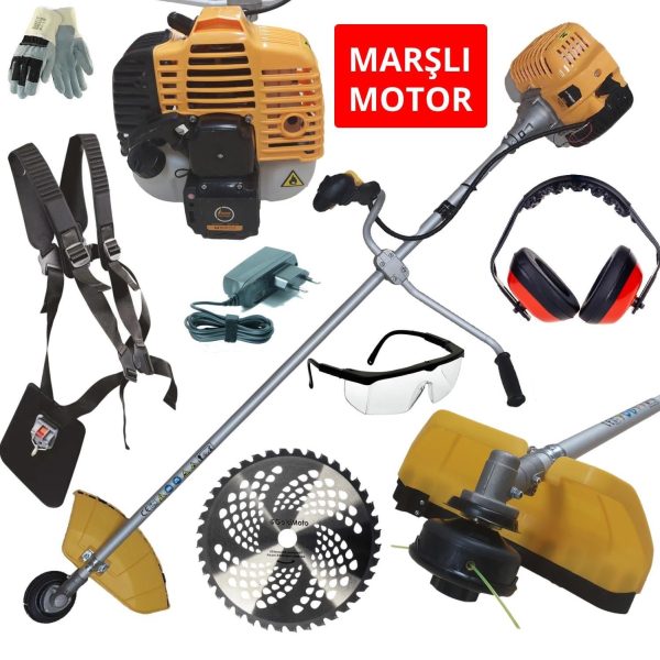 Forza BC521 Marşlı Benzinli Motorlu Tırpan